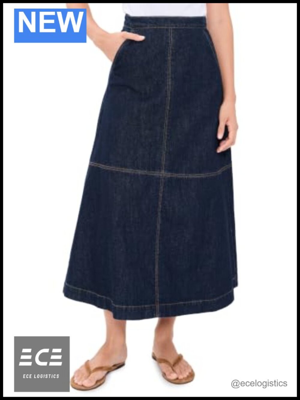 Joe's Jeans The Tavi High Rise Denim Skirt
